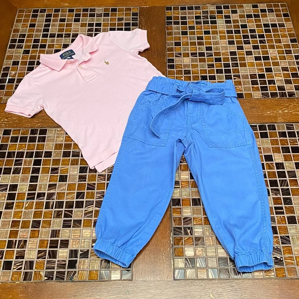 Ralph Lauren Girls Matching Set